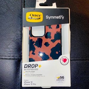 OtterBox Apple iPhone 12 / 12 Pro Symmetry Series Case - Spot On - NEW. R